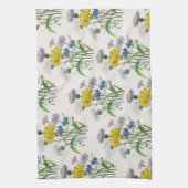 Carnaval van bloemen theedoek (Verticaal)