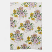 Carnaval van bloemen theedoek (Verticaal)