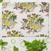 Carnaval van bloemen theedoek (Gevouwen)