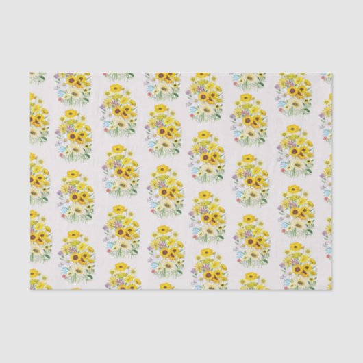 Carnaval van bloemen tissuepapier (Voorkant)