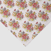 Carnaval van bloemen tissuepapier (Detail)