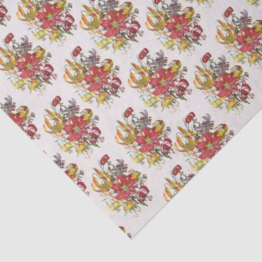 Carnaval van bloemen tissuepapier (Detail)