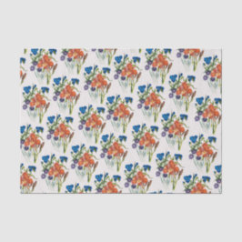 Carnaval van bloemen tissuepapier