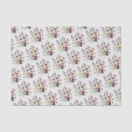 Carnaval van bloemen tissuepapier