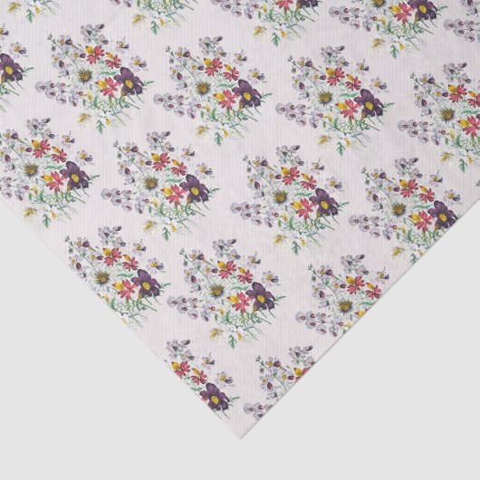 Carnaval van bloemen tissuepapier (Detail)