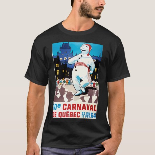 Carnaval van Quebec 1964 T-shirt (Voorkant)