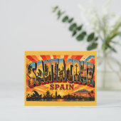 Carnaval van Santa Cruz de Tenerife, Spanje Briefkaart (Staand voorkant)