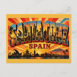 Carnaval van Santa Cruz de Tenerife, Spanje Briefkaart