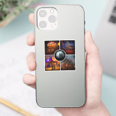 Carnaval van Schaduwen: Ga de Twisted Funhouses bi Sticker (Telefoon)