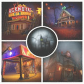 Carnaval van Schaduwen: Ga de Twisted Funhouses bi Sticker (Voorkant)