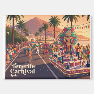 Carnaval van Tenerife Spanje Magneet