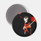 Carnaval van Venetië 8 Magneet (Voorkant / Achterkant)