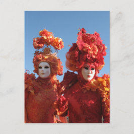 Carnaval van Venetië Briefkaart