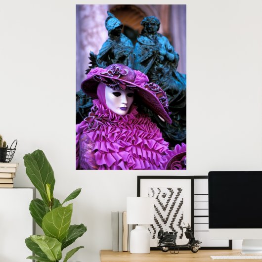 Carnaval van Venetië Poster (Thuiskantoor)