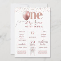 Carnaval van vreugde Eerste Verjaardag Uitnodiging