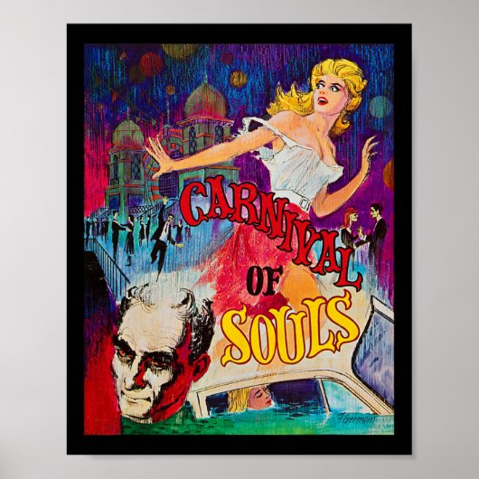 Carnaval van zielen Halloween Monster Poster Horro (Voorkant)