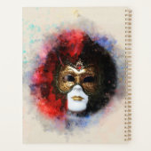 Carnaval Venetiaanse Masker Planner – Elegante Org (Achterkant)
