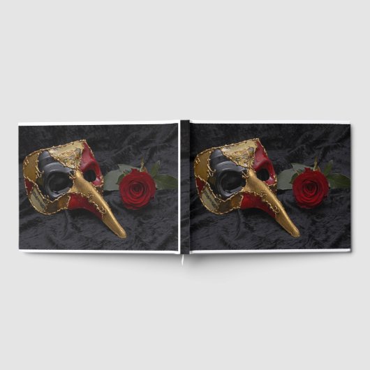 Carnaval Venetiaanse Pantalone Masker Maskerade Ro Gastenboek (Volledig)