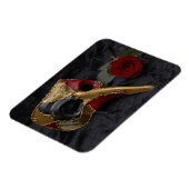 Carnaval Venetiaanse Pantalone Masker Maskerade Ro Magneet (Linkerzijde)