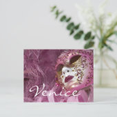 Carnaval, Venetië Briefkaart (Staand voorkant)