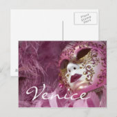 Carnaval, Venetië Briefkaart (Voorkant / Achterkant)