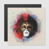 carnaval venetisch masker (Voorkant / Achterkant)