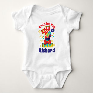 Carnaval Verjaardag Eerste Verjaardag  Eerste Verj Romper