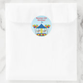 Carnaval verjaardagsfeestje gunst Sticker (Tas)