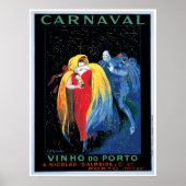 "Carnaval" Vinho do Porto Poster (Voorkant)