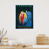 Carnaval Vinho do Porto  Wine and Art Poster (Keuken)