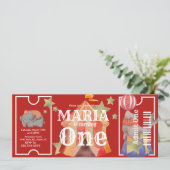 Carnaval Waterverf Circus Verjaardagskaartje Feest Kaart (Staand voorkant)