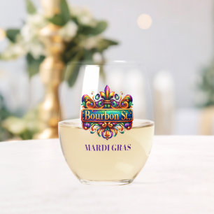 Carnaval Wijnglas Zonder Voet