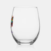 Carnaval Wijnglas Zonder Voet (Links)
