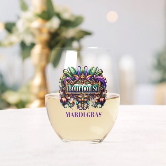 Carnaval Wijnglas Zonder Voet (Insitu (Huwelijk))