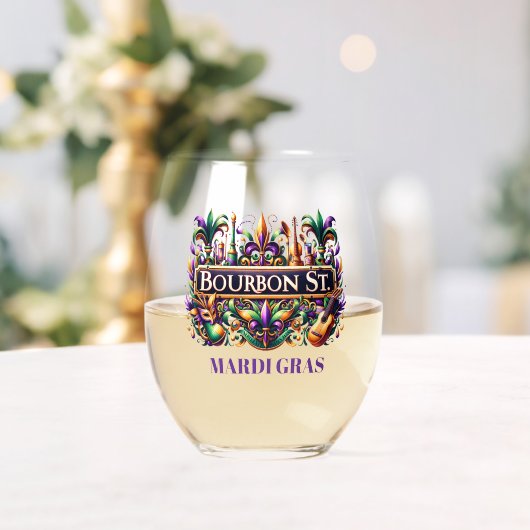 Carnaval Wijnglas Zonder Voet (Insitu (Huwelijk))