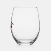 Carnaval Wijnglas Zonder Voet (Links)