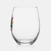 Carnaval Wijnglas Zonder Voet (Links)