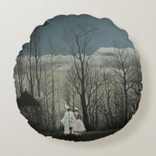 Carnavalavond, Henri Rousseau olieverfschilderij 1 Rond Kussen