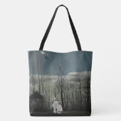 Carnavalavond, olieverfschilderij van Henri Rousse Tote Bag (Achterkant)