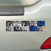 carnavalborst bumpersticker (Op auto)
