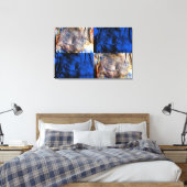 carnavalborst canvas afdruk (Insitu (Slaapkamer))