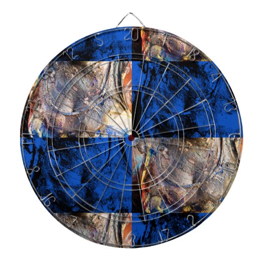 carnavalborst dartbord (Voorkant)