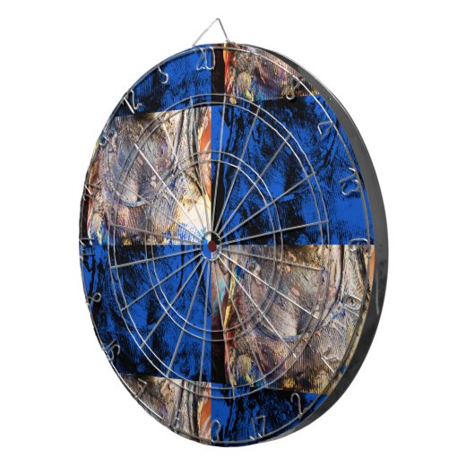 carnavalborst dartbord (Voorkant Rechts)