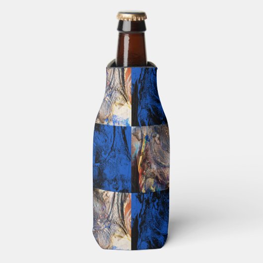 carnavalborst flesjeskoeler (Fles Voorkant)