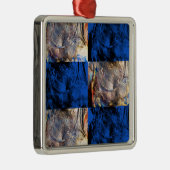 carnavalborst metalen ornament (Rechts)