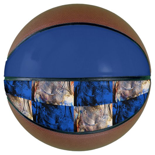 carnavalborst mini basketbal (Voorkant)