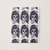 carnavalmaskeraar schedel Thunder_Cove Legpuzzel (Verticaal)