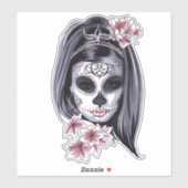 carnavalmaskeraar schedel Thunder_Cove Sticker (Vel)