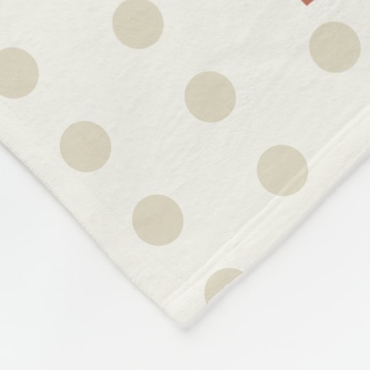  carnavalpaarden Baby Boy Girl Fleece Deken (Hoek)