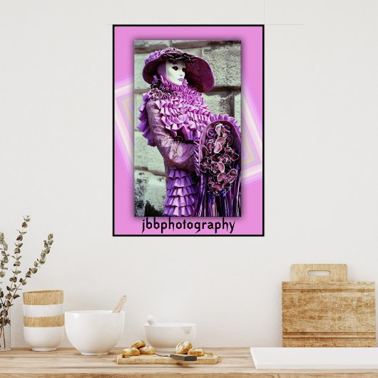 carnavalpaars poster (Keuken)